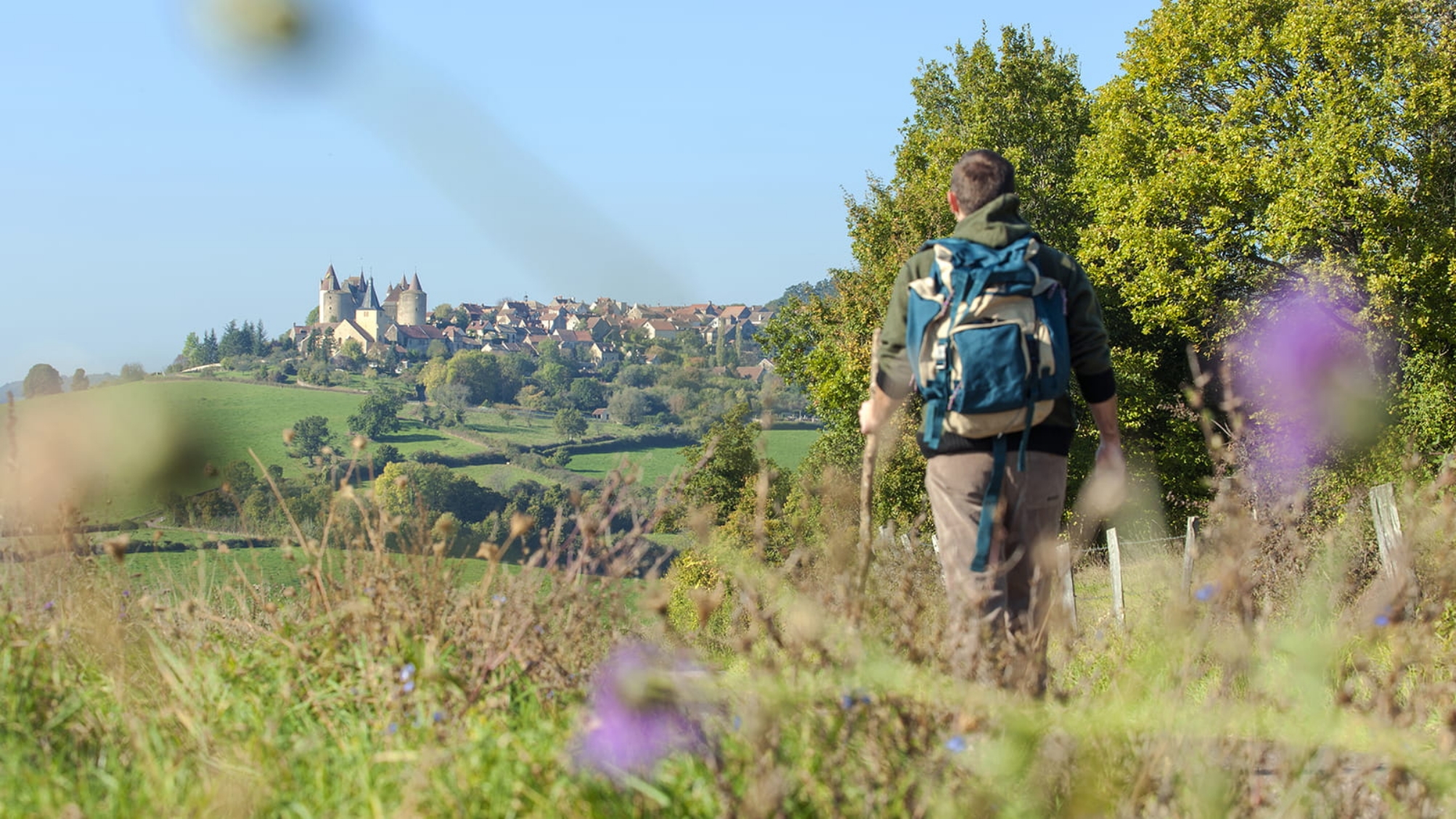 Burgundy routes